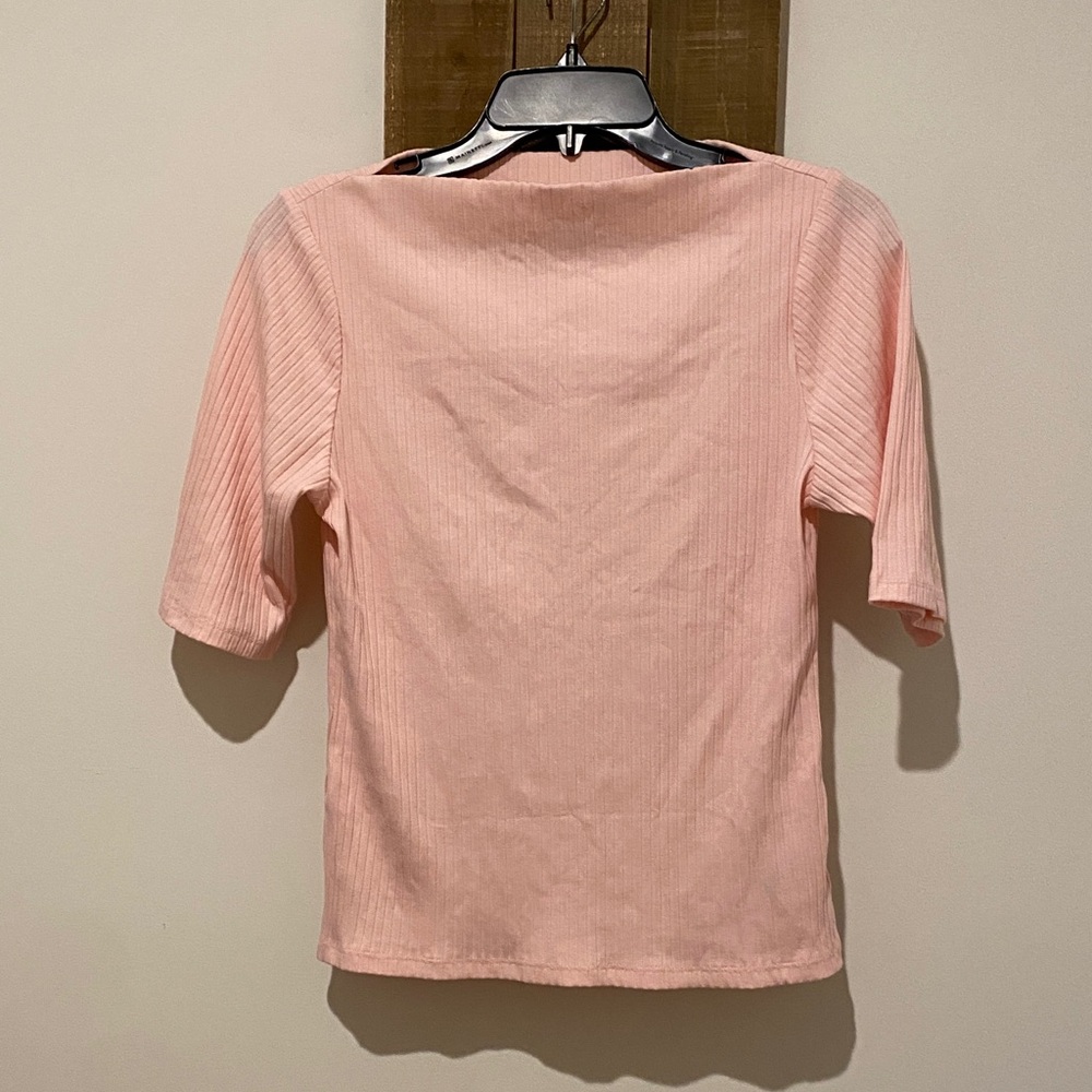 Old Navy Pink Ribbed Top